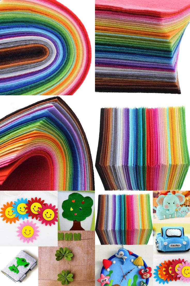Manualidades con fieltro